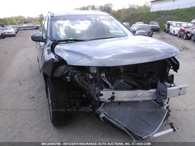 5N1AR2MMXGC642605 - 2016 NISSAN PATHFINDER S/SV/SL/PLATINUM GRAY photo 6