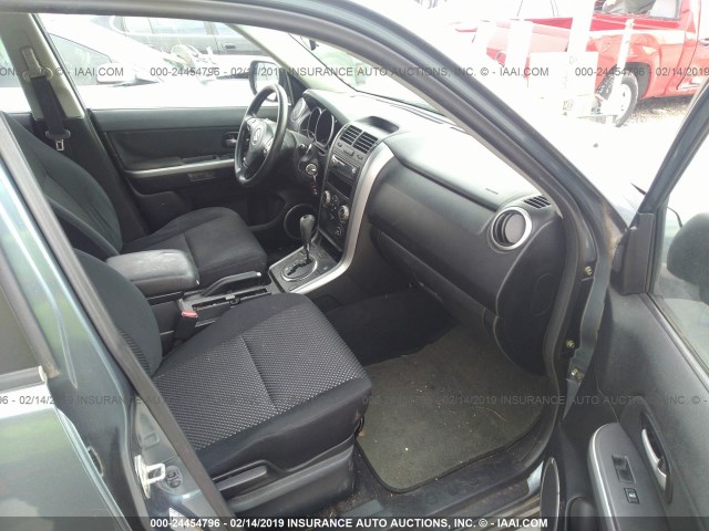 JS3TE941964102664 - 2006 SUZUKI GRAND VITARA  GRAY photo 5