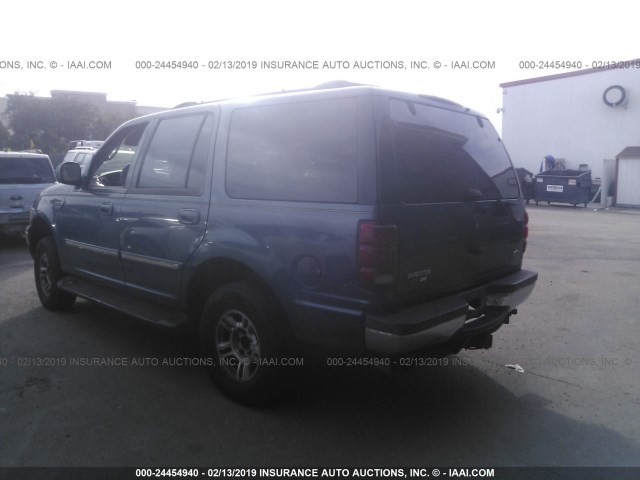 1FMPU16L51LB80971 - 2001 FORD EXPEDITION XLT BLUE photo 6