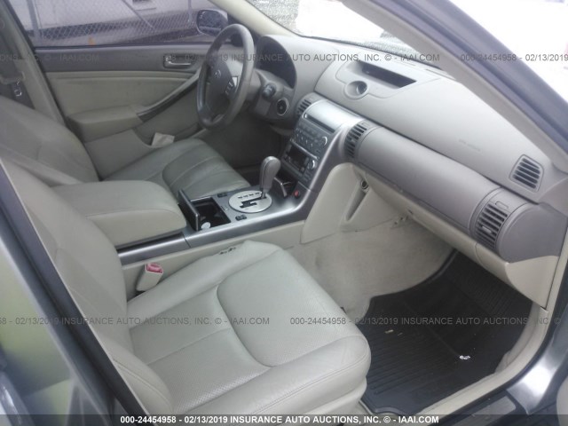 JNKCV51E94M101671 - 2004 INFINITI G35 GRAY photo 5