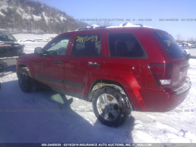 1J4GR48K96C214181 - 2006 JEEP GRAND CHEROKEE LAREDO/COLUMBIA/FREEDOM 红色 照片 3