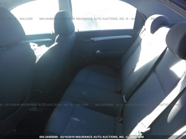 KL1TD5DE3AB131893 - 2010 CHEVROLET AVEO LS/LT BURGUNDY photo 8