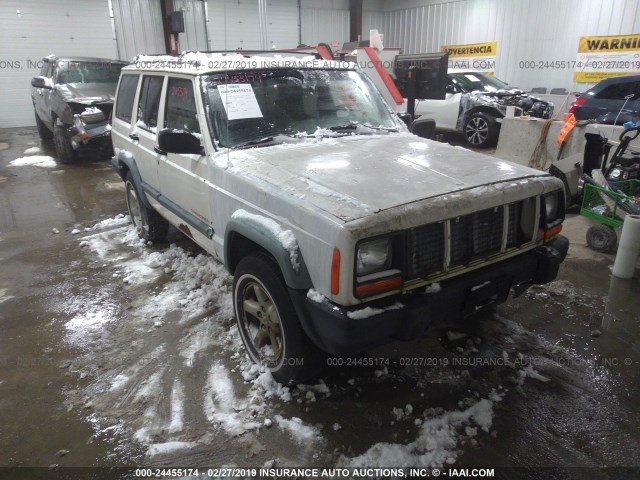 1J4FJ68S7WL159258 - 1998 JEEP CHEROKEE SPORT/CLASSIC WHITE photo 1