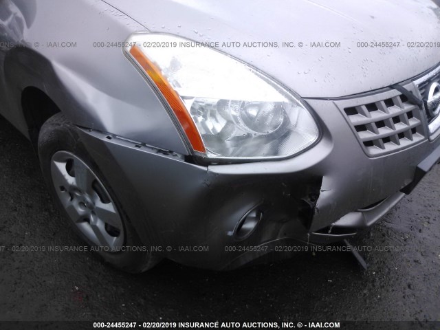 JN8AS5MV6AW148853 - 2010 NISSAN ROGUE S/SL/KROM GRAY photo 6