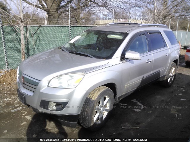 5GZER33777J101142 - 2007 SATURN OUTLOOK SPECIAL SILVER photo 2