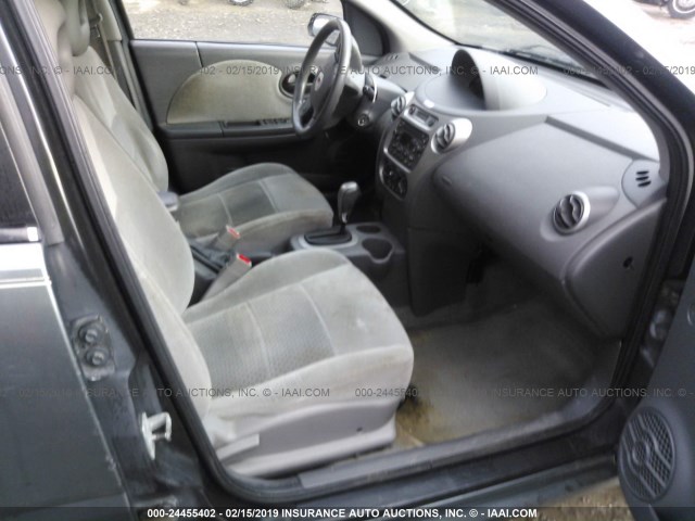 1G8AL52F75Z119526 - 2005 SATURN ION LEVEL 3 SILVER photo 5