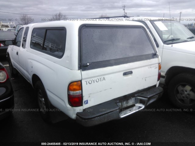 5TEVL52N23Z221932 - 2003 TOYOTA TACOMA XTRACAB WHITE photo 3