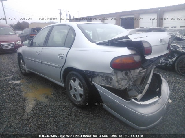 1G1NE52J516268530 - 2001 CHEVROLET MALIBU LS SILVER photo 3