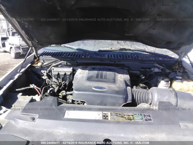 1FMRU15W03LB85034 - 2003 FORD EXPEDITION XLT SILVER photo 10