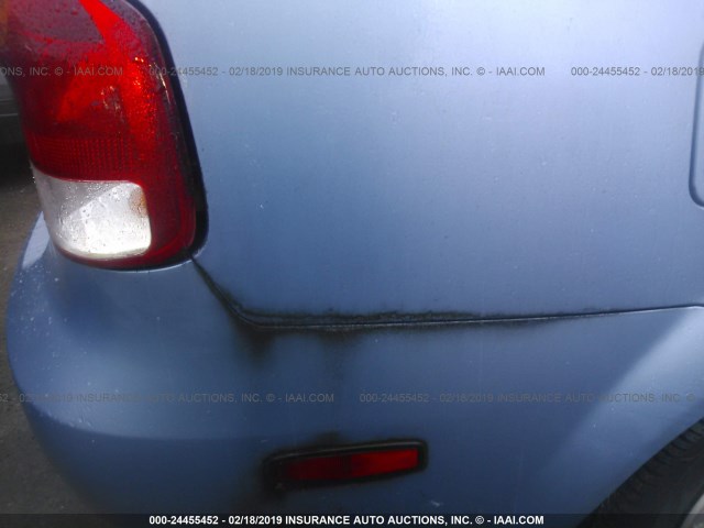 KL1TD52634B223716 - 2004 CHEVROLET AVEO Light Blue photo 6