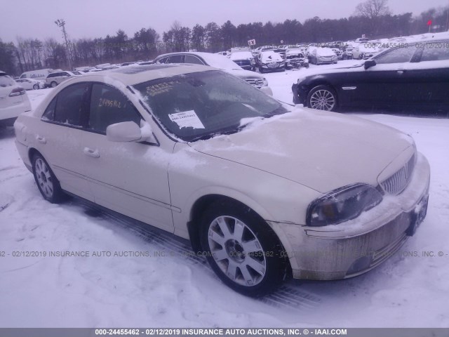 1LNHM87A63Y702166 - 2003 LINCOLN LS WHITE photo 1