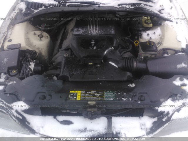 1LNHM87A63Y702166 - 2003 LINCOLN LS WHITE photo 10