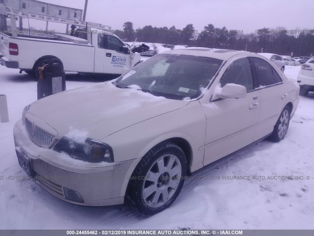 1LNHM87A63Y702166 - 2003 LINCOLN LS WHITE photo 2