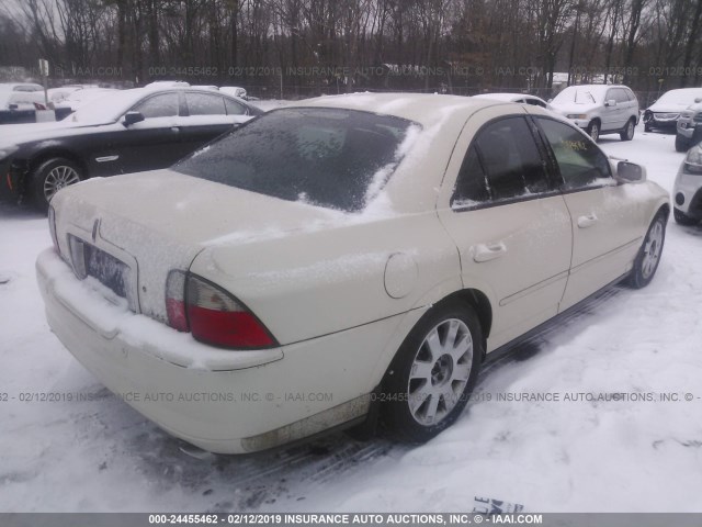 1LNHM87A63Y702166 - 2003 LINCOLN LS WHITE photo 4