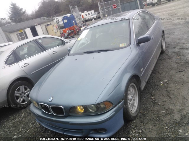 WBADT43461GX22352 - 2001 BMW 525 I AUTOMATIC BLUE photo 6