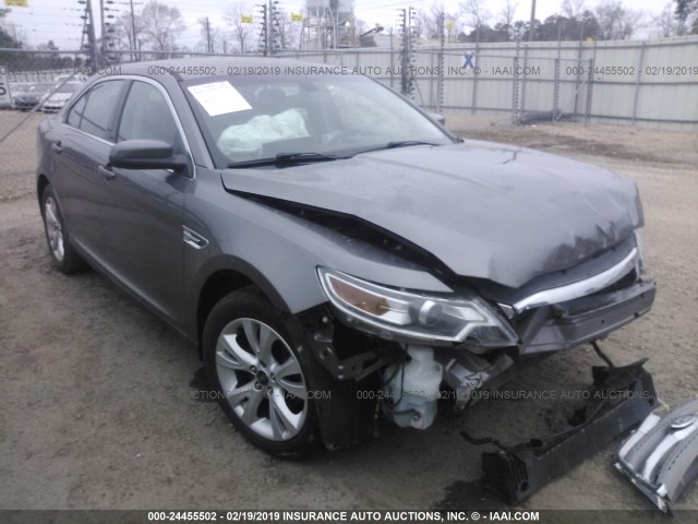 1FAHP2EWXCG104357 - 2012 FORD TAURUS SEL GRAY photo 1