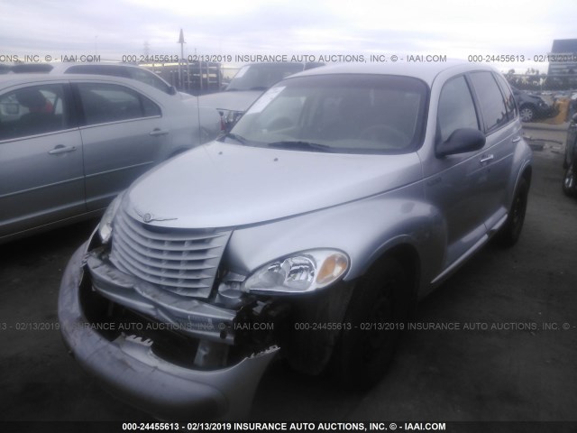 3C4FY48B12T310566 - 2002 CHRYSLER PT CRUISER CLASSIC SILVER photo 2