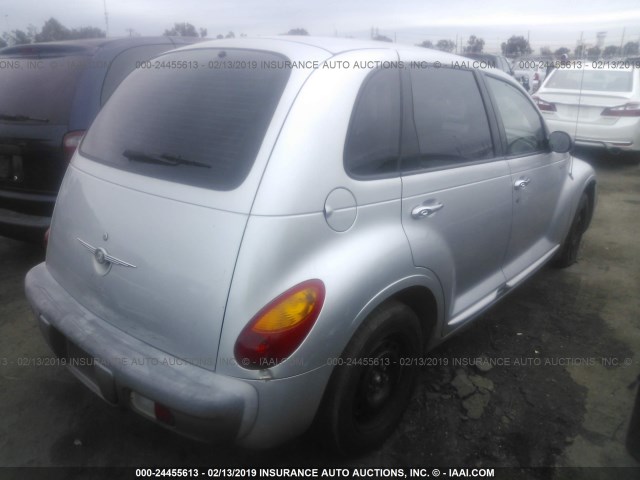 3C4FY48B12T310566 - 2002 CHRYSLER PT CRUISER CLASSIC SILVER photo 4