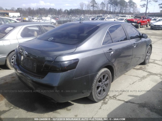 4T4BF3EK6BR092540 - 2011 TOYOTA CAMRY SE/LE/XLE GRAY photo 4