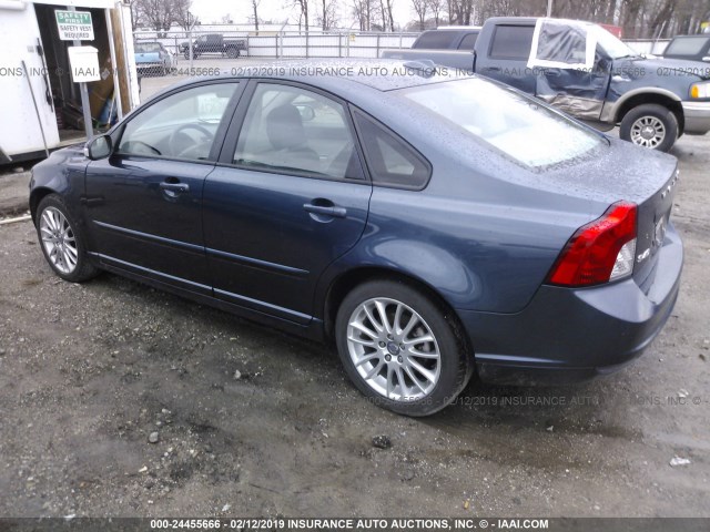 YV1MS382892447013 - 2009 VOLVO S40 2.4I BLUE photo 3