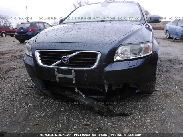 YV1MS382892447013 - 2009 VOLVO S40 2.4I BLUE photo 6