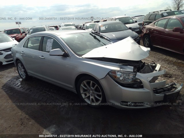 1G1ZG5E77CF149862 - 2012 CHEVROLET MALIBU LTZ SILVER photo 1