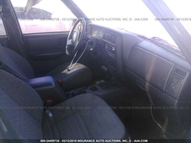 1J4FT68S6XL508440 - 1999 JEEP CHEROKEE SPORT/CLASSIC წითელი ფოტო 5