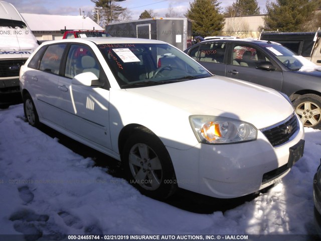 1G1ZT61886F285342 - 2006 CHEVROLET MALIBU MAXX LT WHITE photo 1