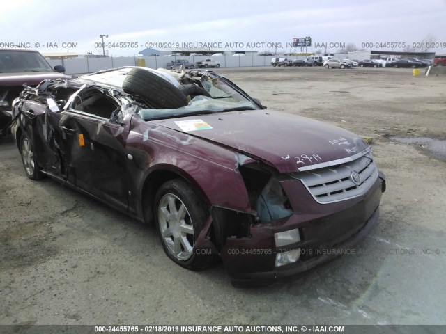1G6DW677260141444 - 2006 CADILLAC STS RED photo 1