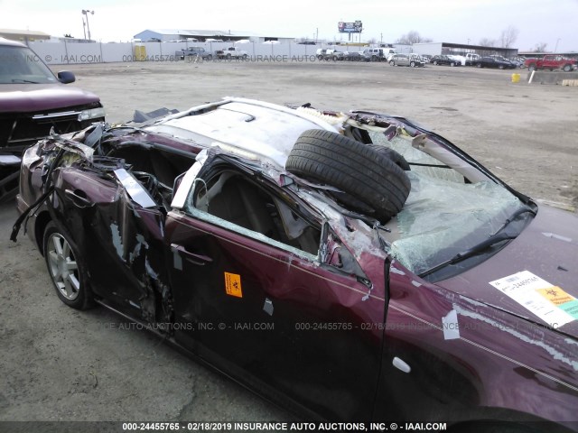 1G6DW677260141444 - 2006 CADILLAC STS RED photo 6