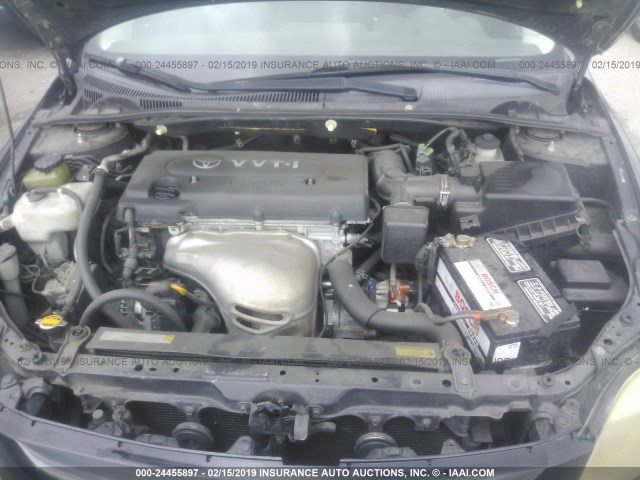 JTKDE177760135358 - 2006 TOYOTA SCION TC შავი ფოტო 10