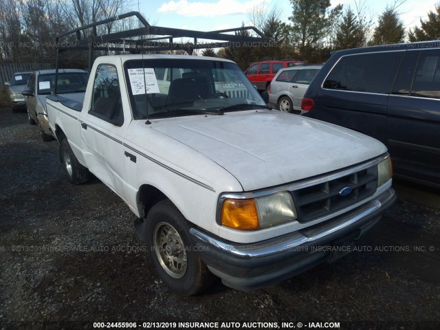 1FTCR10A8RTA96974 - 1994 FORD RANGER WHITE photo 1