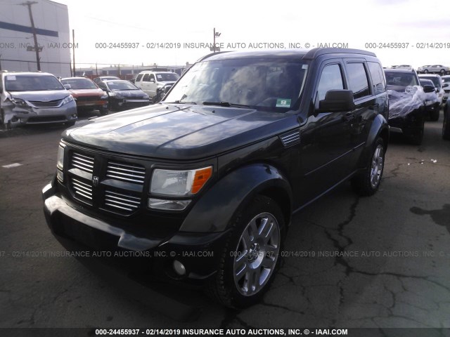 1D4PU4GK9AW175060 - 2010 DODGE NITRO HEAT GRAY photo 2