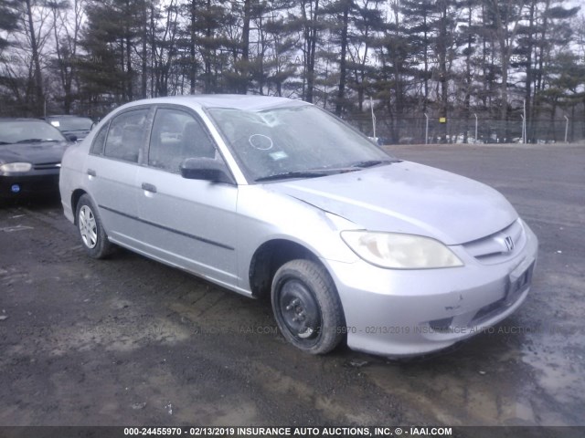 2HGES16385H556861 - 2005 HONDA CIVIC DX VP Gümüş foto 1