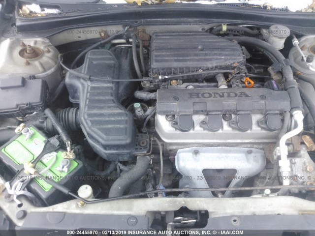 2HGES16385H556861 - 2005 HONDA CIVIC DX VP Gümüş foto 10