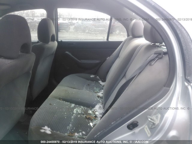 2HGES16385H556861 - 2005 HONDA CIVIC DX VP Gümüş foto 8