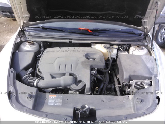 1G1ZA5EU6CF234277 - 2012 CHEVROLET MALIBU LS Бежевый фото 10