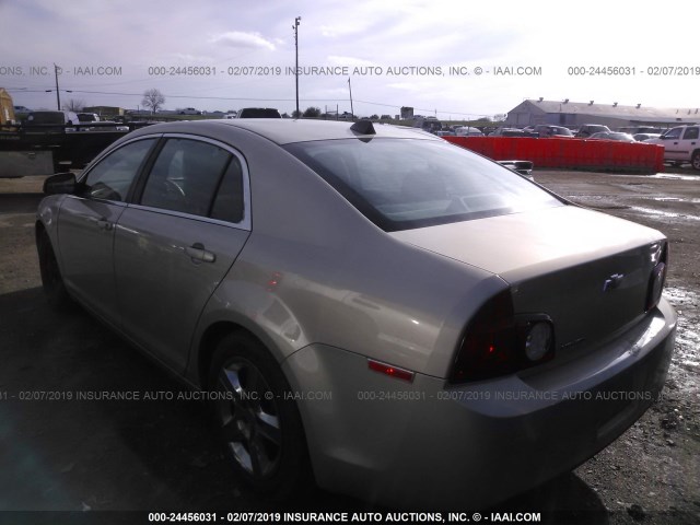 1G1ZA5EU6CF234277 - 2012 CHEVROLET MALIBU LS Бежевый фото 3