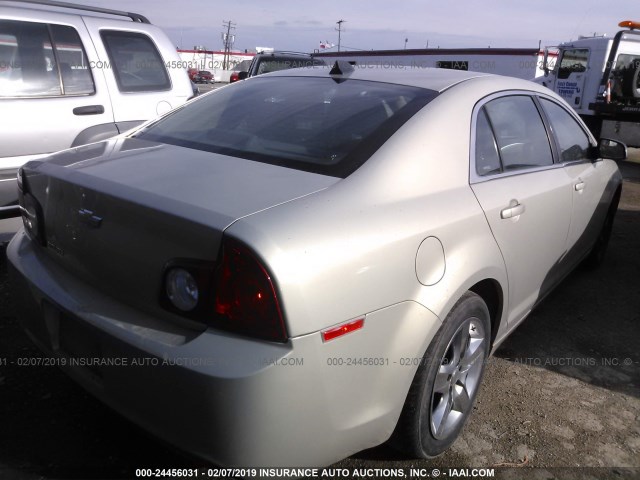 1G1ZA5EU6CF234277 - 2012 CHEVROLET MALIBU LS Бежевый фото 4