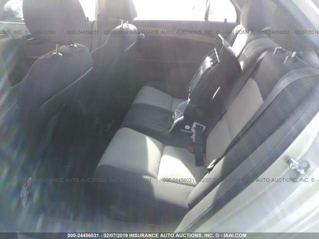 1G1ZA5EU6CF234277 - 2012 CHEVROLET MALIBU LS Бежевый фото 8