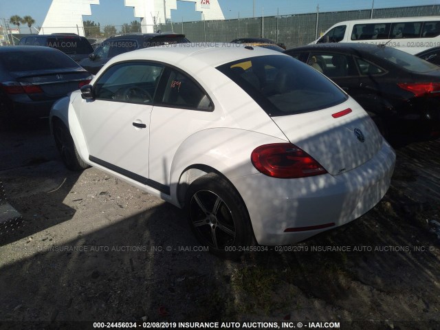 3VWF17AT6FM639818 - 2015 VOLKSWAGEN BEETLE 1.8T WHITE photo 3