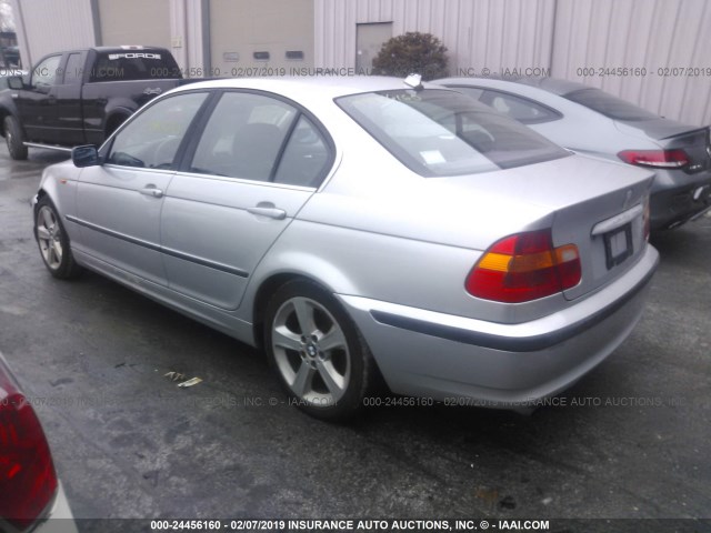 WBAEW53444PN35827 - 2004 BMW 330 XI SILVER photo 3