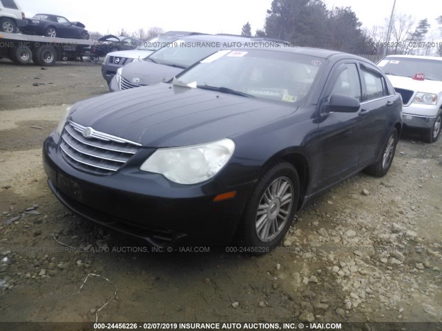 1C3LC56B49N518062 - 2009 CHRYSLER SEBRING TOURING/LIMITED BLACK photo 2