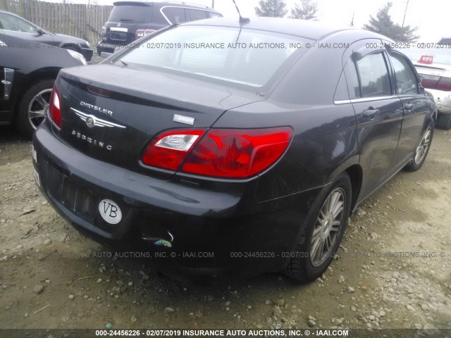 1C3LC56B49N518062 - 2009 CHRYSLER SEBRING TOURING/LIMITED BLACK photo 4