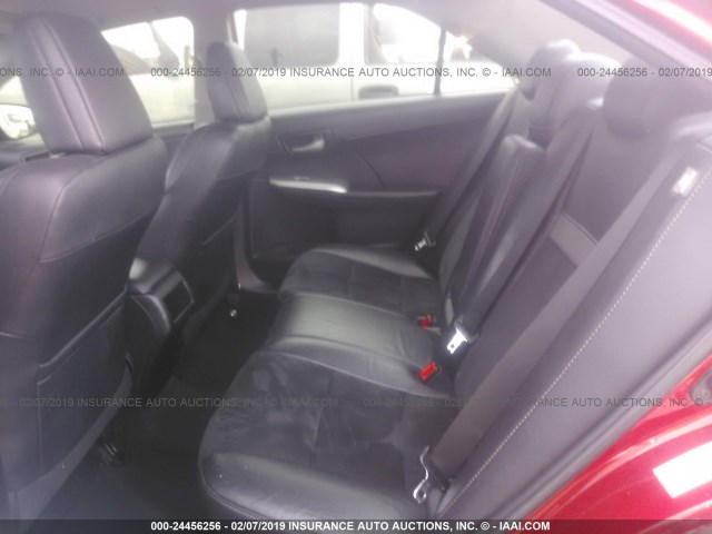 4T1BF1FK7CU551606 - 2012 TOYOTA CAMRY SE/LE/XLE 银色 照片 8