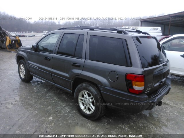 1J4GW48N84C400651 - 2004 JEEP GRAND CHEROKEE LAREDO/COLUMBIA/FREEDOM 灰色 照片 3