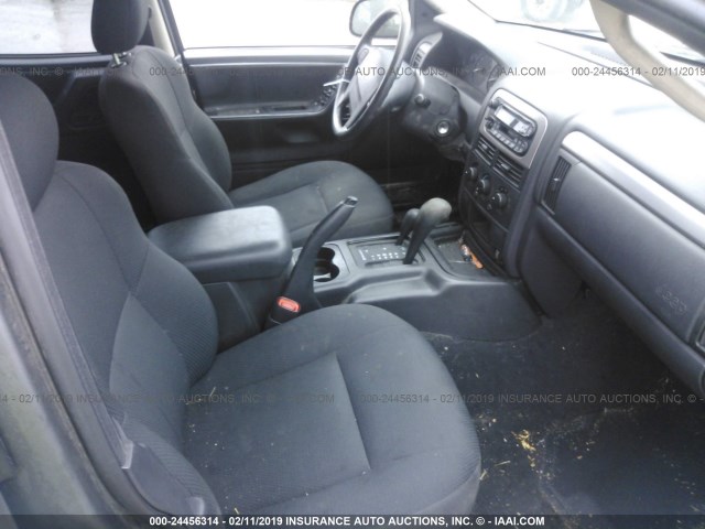 1J4GW48N84C400651 - 2004 JEEP GRAND CHEROKEE LAREDO/COLUMBIA/FREEDOM 灰色 照片 5