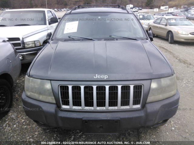 1J4GW48N84C400651 - 2004 JEEP GRAND CHEROKEE LAREDO/COLUMBIA/FREEDOM 灰色 照片 6