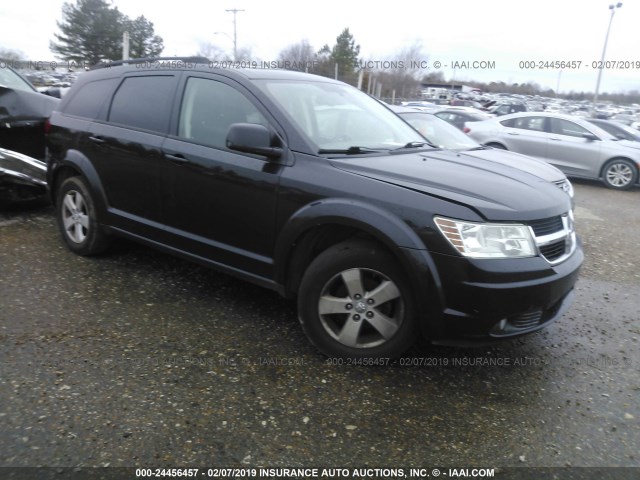 3D4PG5FV7AT266181 - 2010 DODGE JOURNEY SXT BLACK photo 1