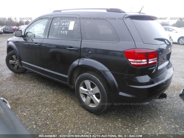 3D4PG5FV7AT266181 - 2010 DODGE JOURNEY SXT BLACK photo 3